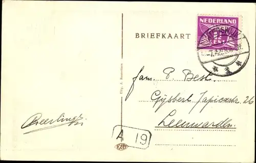 Ak Winterswijk Gelderland Niederlande, Markt, Postkantoor