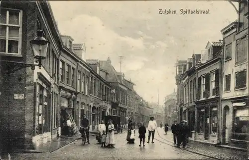 Ak Zutphen Gelderland, Spittaalstraat