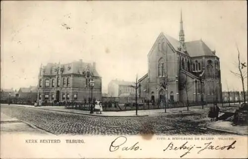 Ak Tilburg Nordbrabant Niederlande, Kerk Besterd