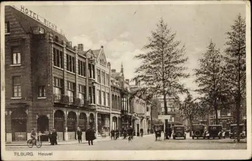 Ak Tilburg Nordbrabant Niederlande, Heuvel, Hotel Riche