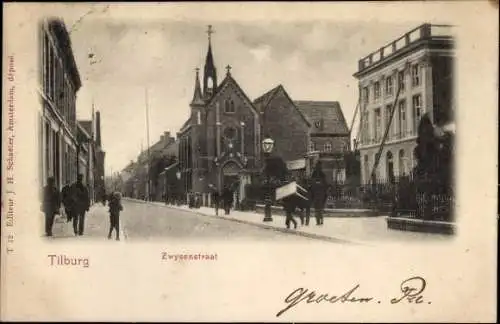 Ak Tilburg Nordbrabant Niederlande, Zwijsenstraat