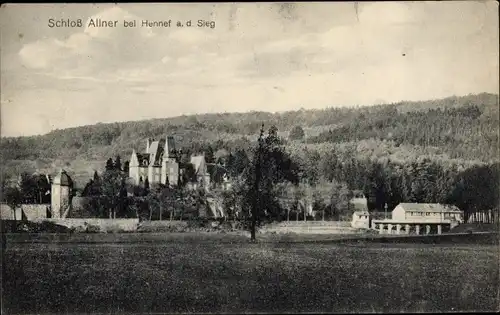 Ak Allner Hennef an der Sieg, Schloss Allner