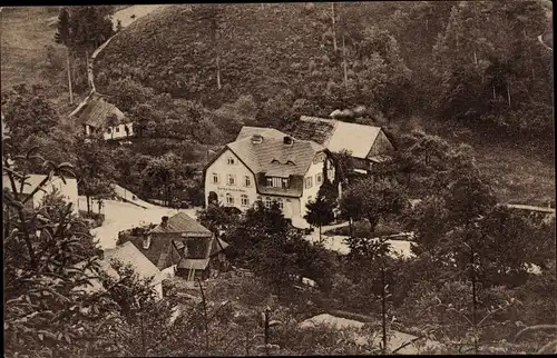 Ak Kudowa Zdrój Bad Kudowa Schlesien, Gasthof Glatzer Rose