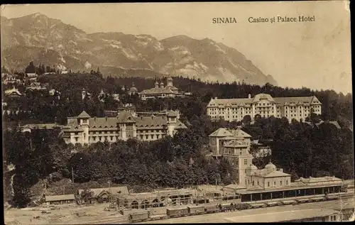 Ak Sinaia Rumänien, Casino si Palace Hotel