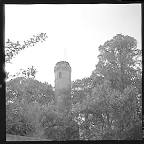 8 Zelluloid Negative Kellinghusen in Holstein, Freibad, Straße, Kirche