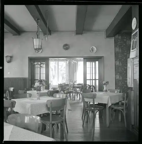 10 Zelluloid Negative Barme Dörverden in Niedersachsen, Restaurant, Kegelbahn, See