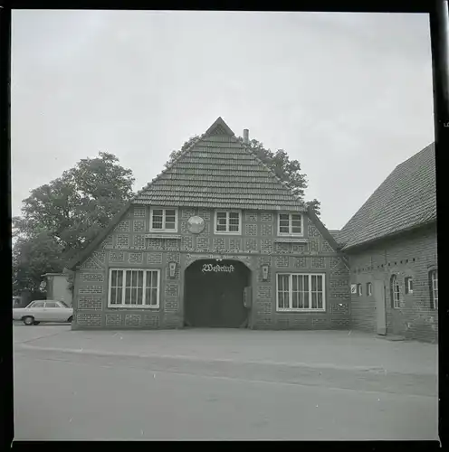 10 Zelluloid Negative Barme Dörverden in Niedersachsen, Restaurant, Kegelbahn, See