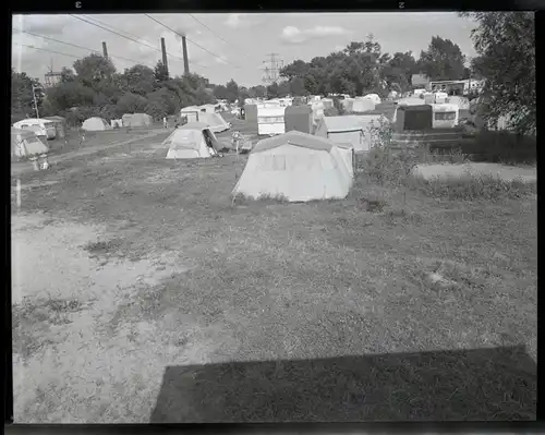 8 Zelluloid Negative Ranzenbüttel Berne in Niedersachsen, Campingplatz, Spielplatz, Haus