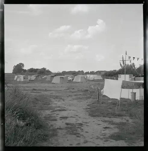 8 Zelluloid Negative Ranzenbüttel Berne in Niedersachsen, Campingplatz, Spielplatz, Haus