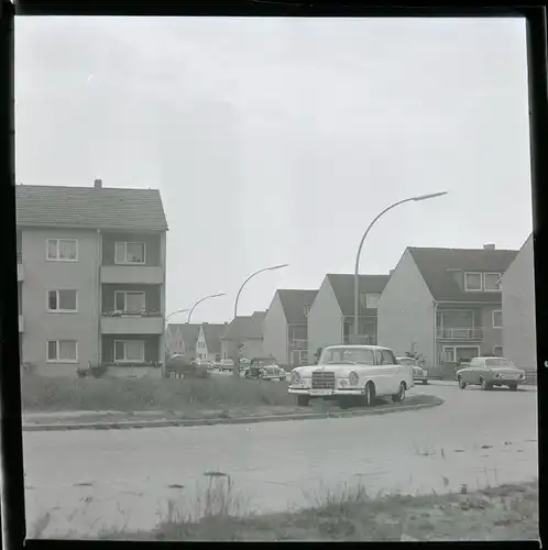 6 Zelluloid Negative Ritterhude Niedersachsen, Hafen, Wohngebiet, Haus