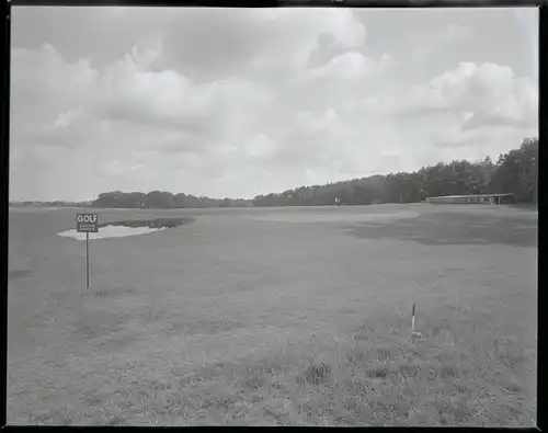 6 Zelluloid Negative Garlstedt Osterholz Scharmbeck Niedersachsen, Wiese, Gaststätte, Weiher