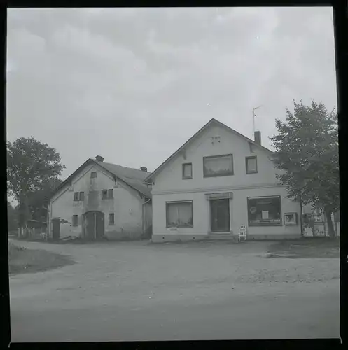 8 Zelluloid Negative Bramstedt Hagen im Bremischen, Mühle, Straße, Haus