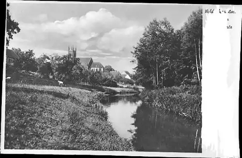 9 Negative Woldenberg Neumark, Straße, Kirche, Ruine