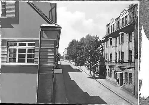 9 Negative Woldenberg Neumark, Straße, Kirche, Ruine