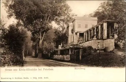 Ak Klein Glienicke Neubabelsberg Potsdam, Havelweg