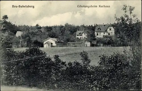 Ak Neu Babelsberg Potsdam, Erholungsheim Kurhaus