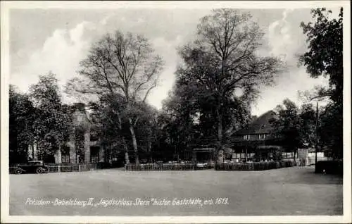 Ak Babelsberg Potsdam, Hotel Restaurant Am Jagdschloss Stern