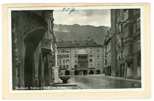 7 Glas Negative Innsbruck in Tirol, Goldenes Dachl und andere Ansichten