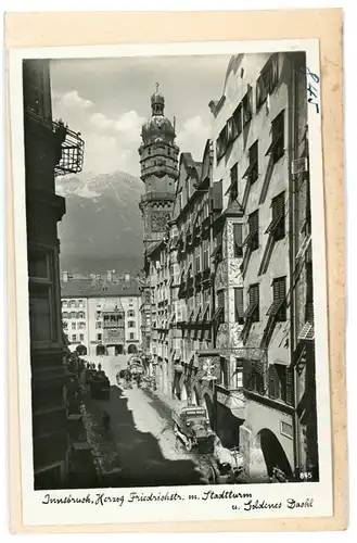 7 Glas Negative Innsbruck in Tirol, Goldenes Dachl und andere Ansichten