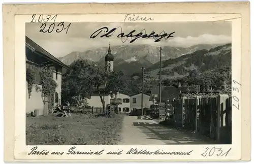 7 Glas Negative Garmisch Partenkirchen in Oberbayern, verschiedene Ansichten