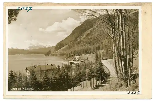 6 Glas Negative Urfeld am Walchensee Kochel am See, verschiedene Ansichten