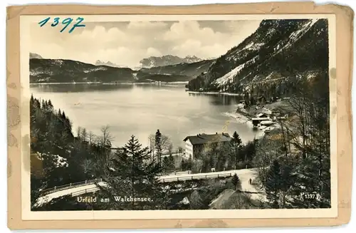 6 Glas Negative Urfeld am Walchensee Kochel am See, verschiedene Ansichten