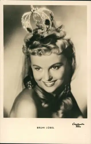 Ak Schauspielerin Bruni Löbel, Portrait, So ein Theater