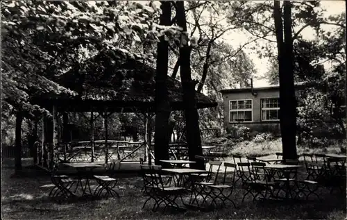 Ak Senzig Königs Wusterhausen, Strandrestaurant