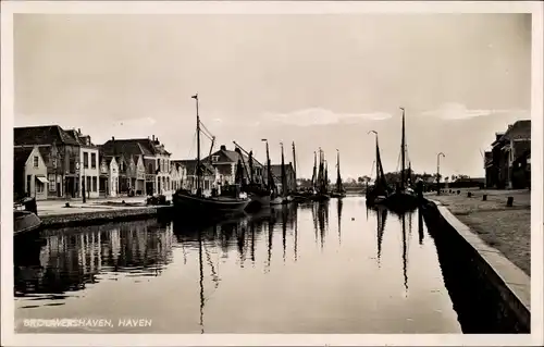 Ak Brouwershaven Zeeland, Haven