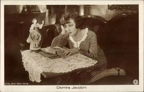 Ak Schauspielerin Diomira Jacobini