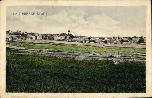 Ak Lauterbach in Hessen, Gesamtansicht