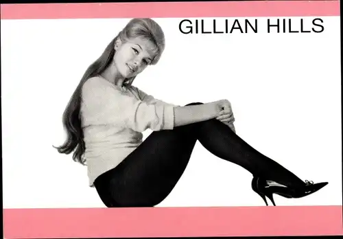 Ak Schauspielerin Gillian Hills, Portrait