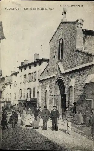 Ak Tournus Saône et Loire, Eglise de la Madeleine