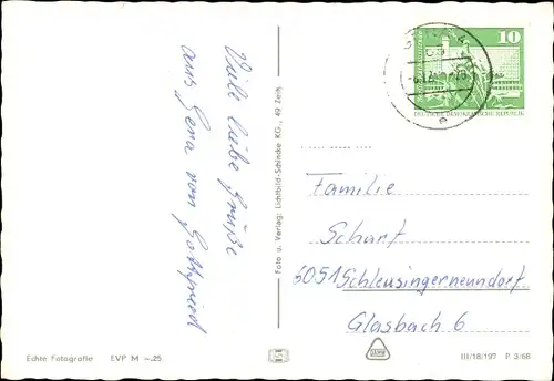 Ak Gera in Thüringen, Salvatorkirche