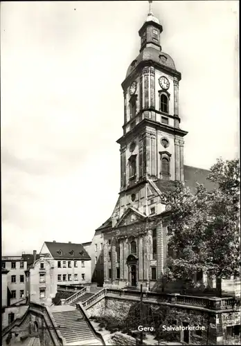 Ak Gera in Thüringen, Salvatorkirche