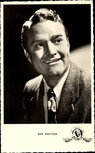 Ak Schauspieler Red Skelton, Portrait