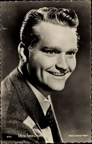 Ak Schauspieler Red Skelton, Portrait, Metro Goldwyn Mayer