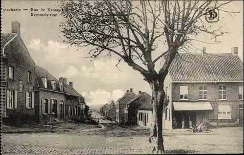 Ak Wytschaete Westflandern, Rue de Kemmel