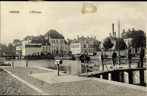 Ak Menin Menen Meenen Lys Westflandern, L'Ecluse