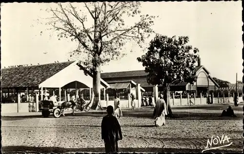 Ak Kaolack Senegal, Markt, Markthalle