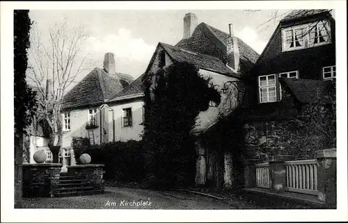 Ak Iserlohn im Märkischen Kreis, Am Kirchplatz