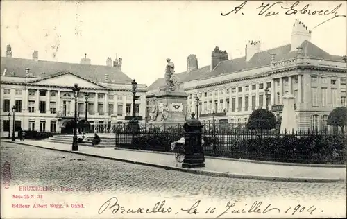 Ak Brüssel Brüssel, Place des Martyrs