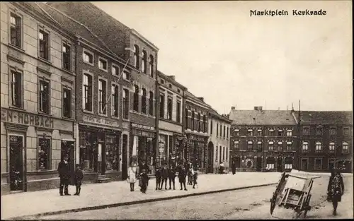 Ak Kerkrade Limburg Niederlande, Marktplein