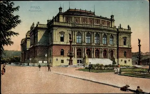 Ak Praha Prag Tschechien, Rudolfinum