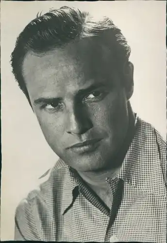 Ak Schauspieler Marlon Brando, Portrait