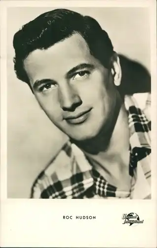 Ak Schauspieler Rock Hudson, Portrait