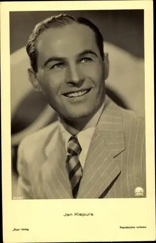 Ak Schauspieler Jan Kiepura, Portrait