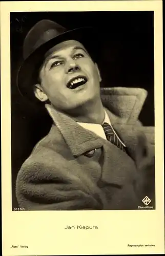 Ak Schauspieler Jan Kiepura, Portrait