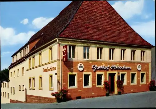 Ak Markt Bibart in Mittelfranken, Gasthof Hirschen