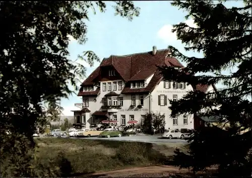 Ak Kniebis Freudenstadt im Schwarzwald, Hotel Alexanderschanze